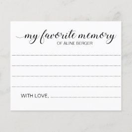 Memória Favorita Elegante de Uma Placa Funeral Ama