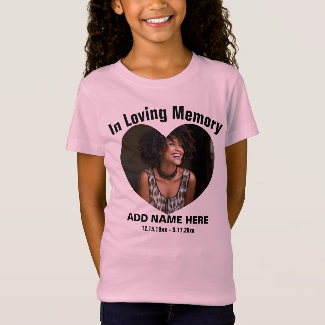 Memorial | Camisa De Memória De Amar (Frente)