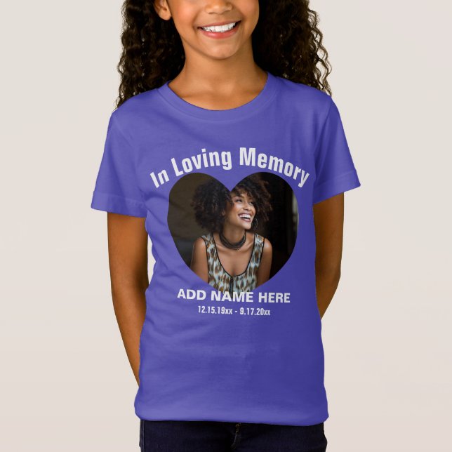 Memorial | Camisa De Memória De Amar (Frente)