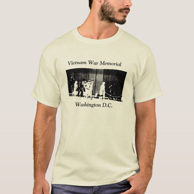Memorial da Guerra do Vietnã - Camiseta (Frente)