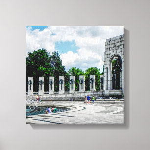 Memorial da Segunda Guerra Mundial — Arte Canvas