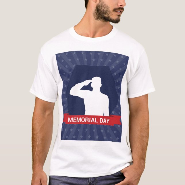 Memorial Day T-Shirt Design (Frente)
