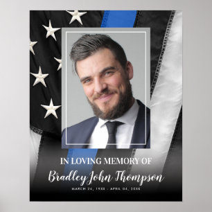 Memorial de Oficial de Polícia Poster da Linha A