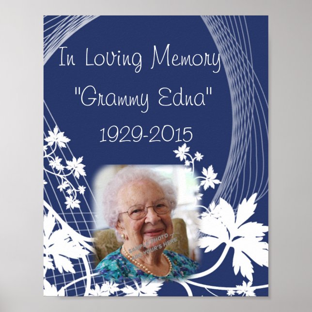 Memorial de Saudades - Foto para Poster In Memoria (Frente)