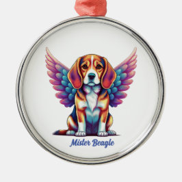 Memorial do Beagle Personalizado Ornamento de Cães