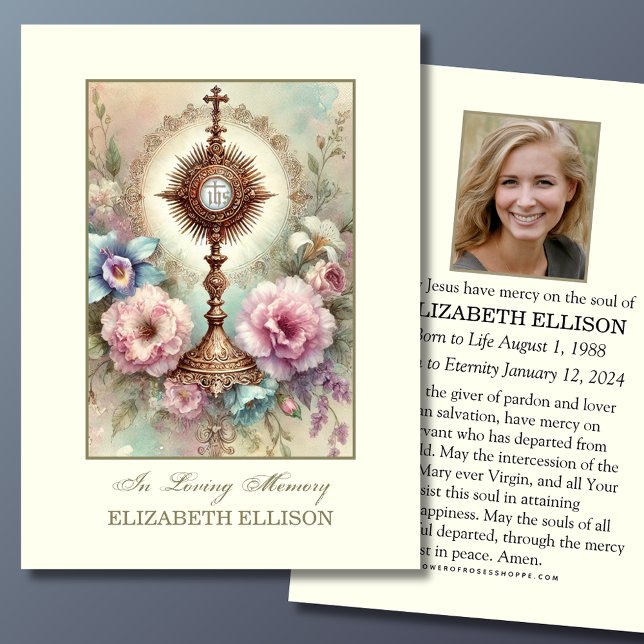 Memorial do Funeral Católico Eucarista Cartão de O (Criador carregado)