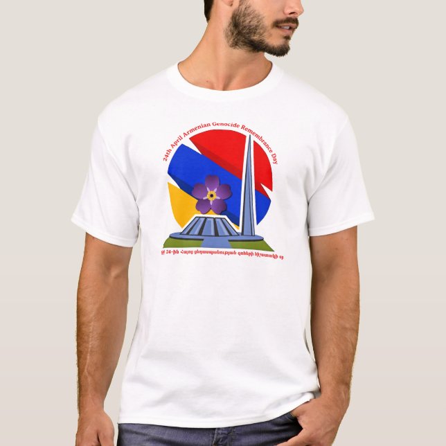 Memorial do Genocídio Armênio T-Shirt (Frente)