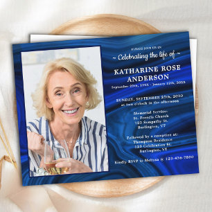 Memorial do Mármaco Azul Orçamento Convite Funeral