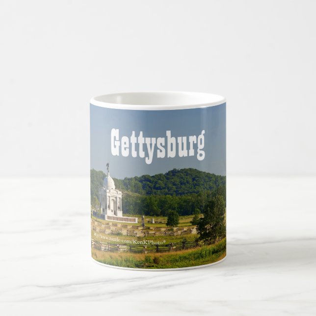 Memorial do PA na caneca de Gettysburg (Centro)
