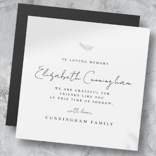 Memorial Em Adoro Memória Simples Elegante Moderno