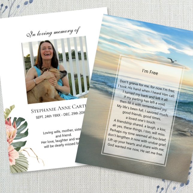 Memorial fotográfico Eu sou Cartão de oração gráti (Criador carregado)