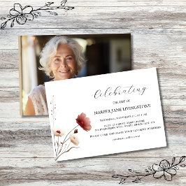 Memorial Funerário de Papoila Branca e Rosa de Orç