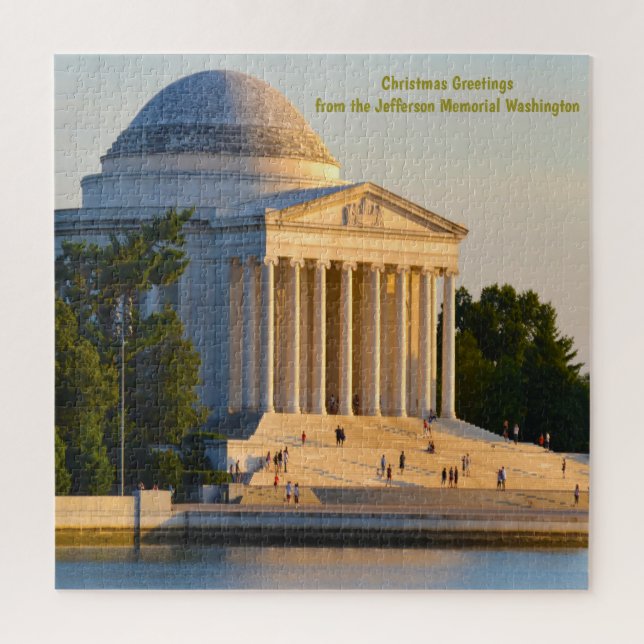 Memorial Jefferson Washington DC. Quebra-cabeça (Vertical)