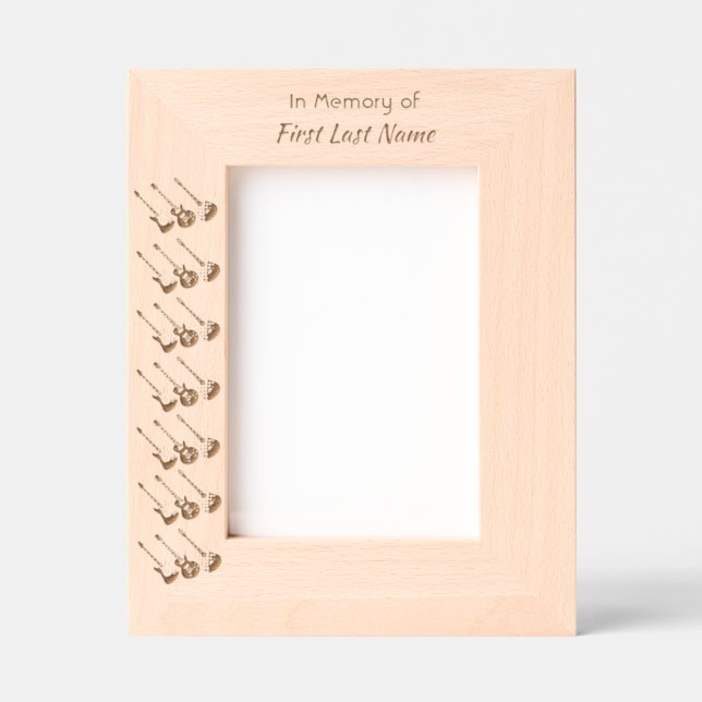 Memorial Keepsaau Musical Guitar Music (Front)