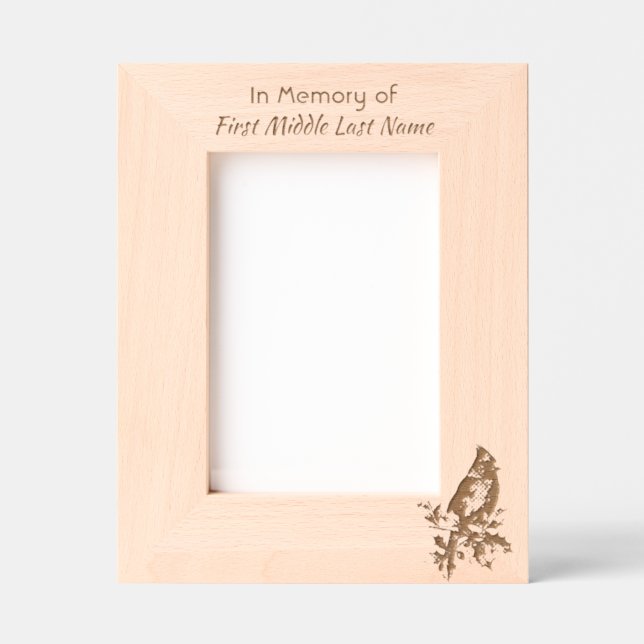 Memorial Keepsake Cardinal Bird (Front)