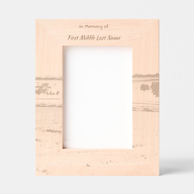 Memorial keepsake Farm Crop Prairie (Front)