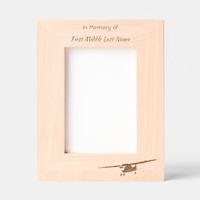  Memorial Keepsakes Pilot Airplane Sunset (Front)