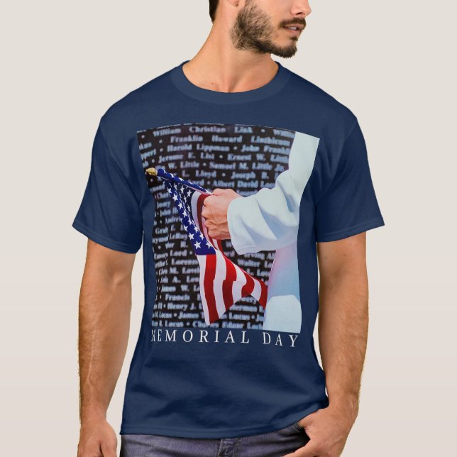 Memorial to Fallen Brave Heroes of War  T-Shirt (Frente)