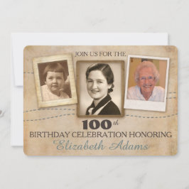 Memórias Antigas | Convite para três dias de anive