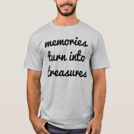 Memórias Camiseta básica de homem