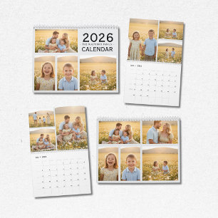 Memórias da Família 2026 Calendário de Fotos Gua