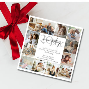 Memórias de Férias 12 Modelo de Foto Natal