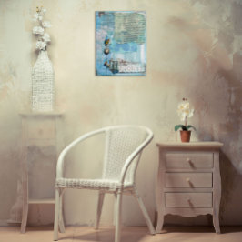 Memórias de mídia mista - Impressão de arte