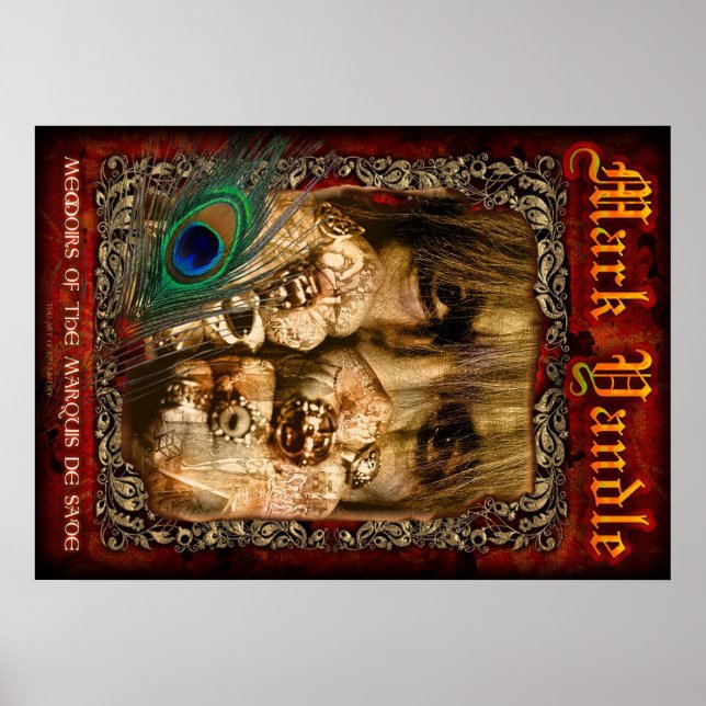 Memórias Do Marquês De Sade Poster (Frente)