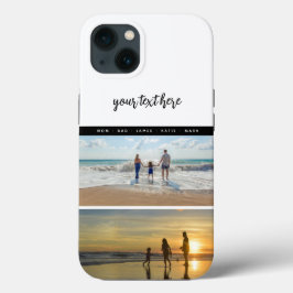 Memórias personalizadas de amor da família de foto