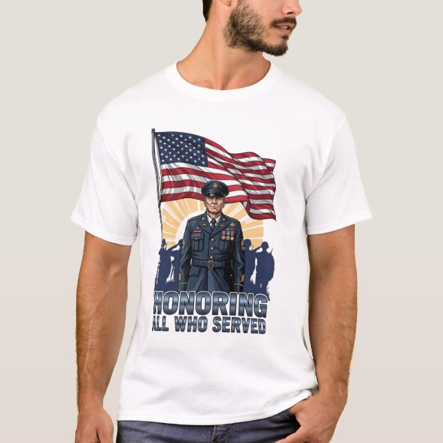 Men’s Veterans Day T-Shirt  (Frente)