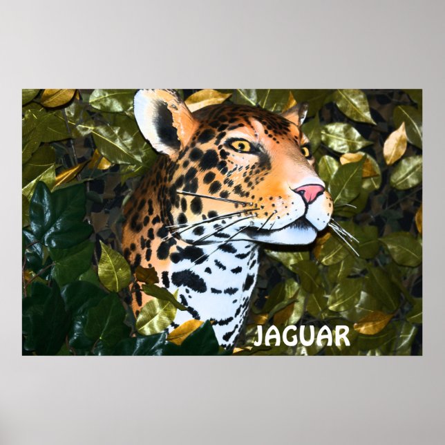 MENACING JAGUAR POSTER (Frente)