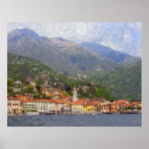 Menaggio, poster de Como do lago