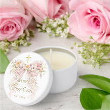 Menina de Arco Floral Bloom Batismo