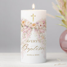 Menina de Arranjo Floral Bloom Batismo