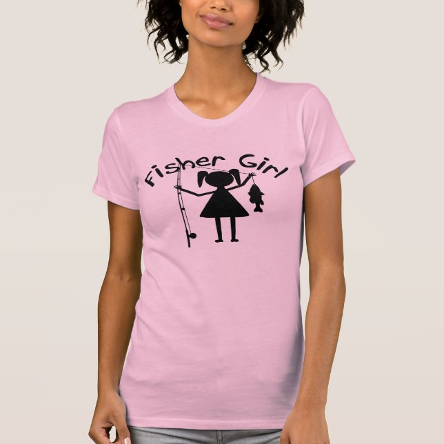 MENINA DE FISHER - T-SHIRT (Frente)