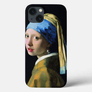 Menina de janeiro Vermeer com uma arte barroco do
