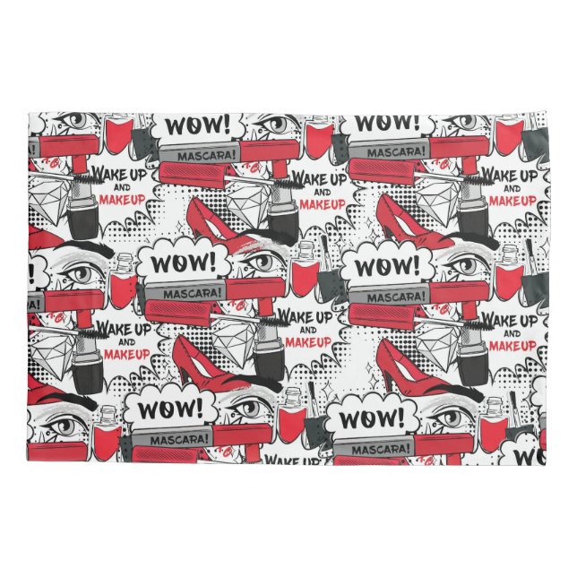 Menina de maquiagem bonita - Bela kawaii e moda de (Verso)