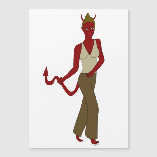 menina diabólica (Frente)