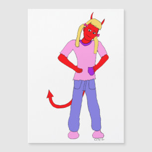 menina diabólica