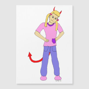 menina diabólica