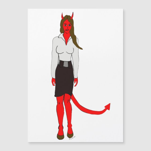 menina diabólica (Frente)