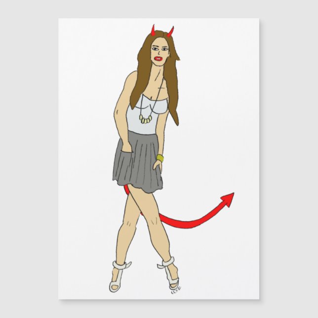 menina diabólica (Frente)