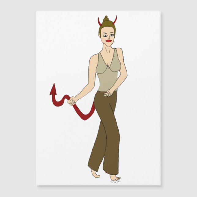 menina diabólica (Frente)