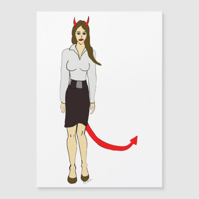 menina diabólica (Frente)