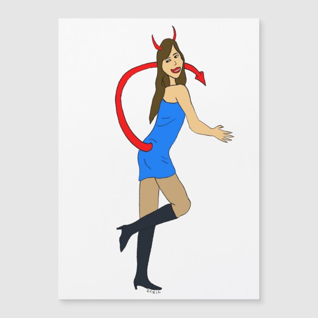 menina diabólica (Frente)