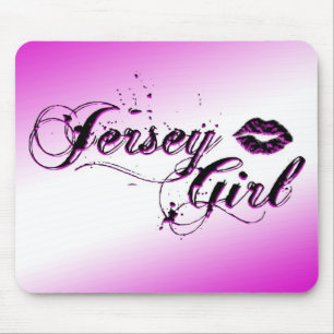 Menina do jérsei de volta à escola Mousepad