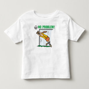 Menina, Futebol Goalie T-shirts e presentes