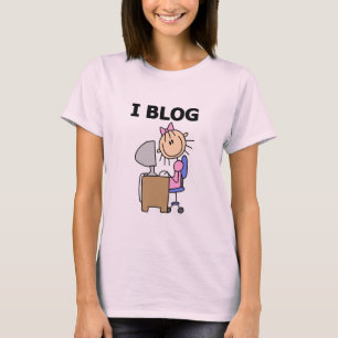 Menina mim t-shirt e presentes do blogue