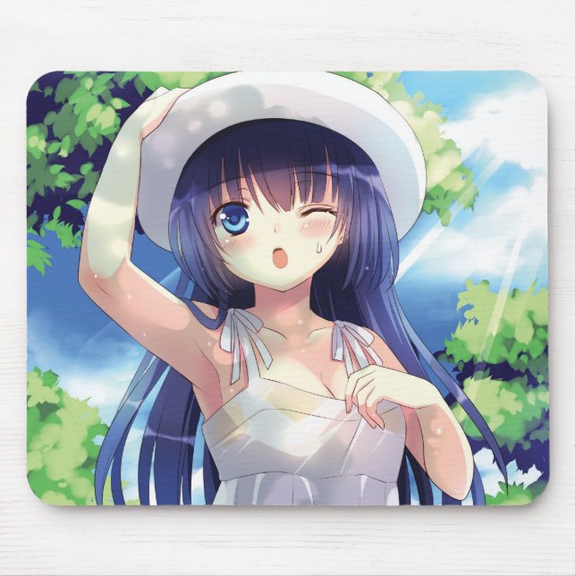 Menina Mousepad do Anime do verão (Frente)