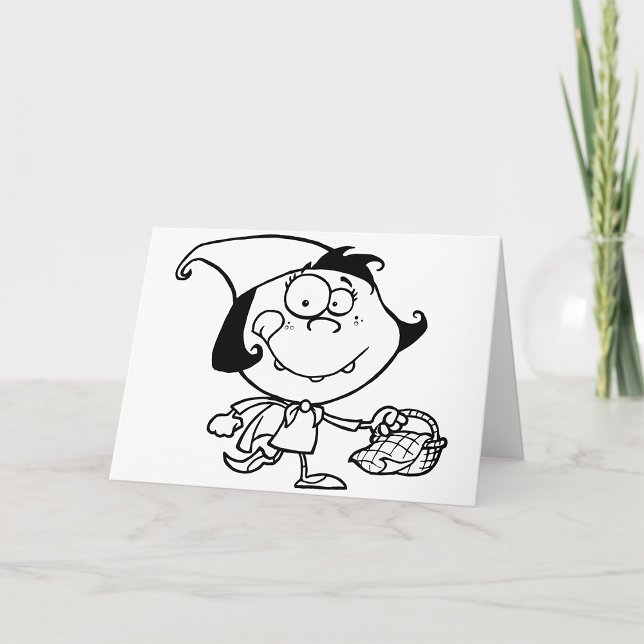 Menina Passando Em Cartões De Saudação Picnic (Criador carregado)